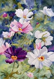 Menu & reservations make reservations. Cosmos Charm By Kay Smith From Big Spring Texas Us Flower Painting Floral Watercolor Floral Painting