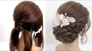 As you view the pictures included in this article note how the look completely changes with only slight variations to the messy technique. Latest Bridal Hairstyle Messy Bun Wedding Hairstyle Hairstyle For Girls Easy Hairstyle Youtube
