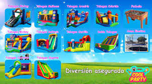 Renta de rockolas en toluca ameniza tu fiesta con una de nuestras rockolas equipadas con karaoke y con mas de 18,000 canciones disponibles. Alquiler De Juegos Inflables Cool Party Home Facebook