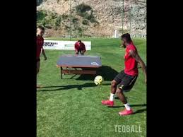 Teqball Manchester United Edition Fred Andreas Pereira Vs Bruno Fern Anthony Martial Manchester United Martial