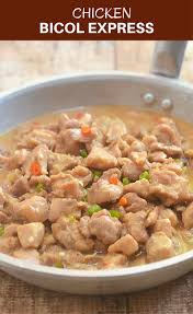 Chicken Bicol Express Braised In Coconut Milk And Chili Peppers Has All The Big Bold Flavors You Love Of The Classic Bi Recipes Chicken Recipes Chicken Dinner