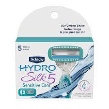 For all schick hydrosilk razor. Amazon Com Schick Women S Razor Blade Refills Hydro Silk 5 Sensitive Care 4 Count Packaging May Vary Beauty