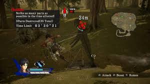 The following are the primary features of attack on titan wings of freedom, which you'll have the ability to experience following the initial set up on. A O T Wings Of Freedom Screenshots