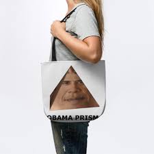 All orders are custom made and most ship worldwide within 24 hours. Obama Prism Obama Prism Tote Teepublic