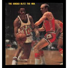 Walt Frazier & Bob Weiss Autographed 8x9 Magazine Photo SKU #237761