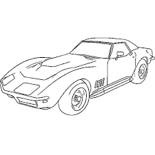 Corvette Cars How To Draw Corvette Cars Coloring Pages In 2020 Corvette Art Cars Coloring Pages Corvette