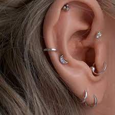 Pin By Dakarian On Earrings Ear Jewelry Earings Piercings Cute Ear Piercings