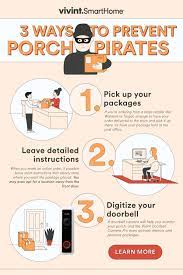 The Porch Pirate Epidemic And 3 Ways To Thwart Porch Pirates | Vivint