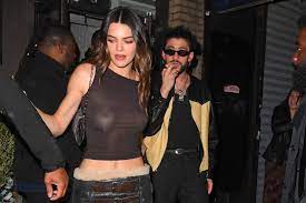 Kendall Jenner spotted wearing a see-through blouse again while hanging  with Bad Bunny in New York | Marca