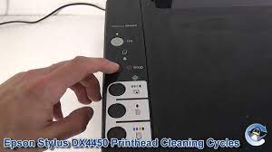 Epson stylus dx nom de fichier: Epson Stylus Dx4450 How To Do Head Cleaning Cycles Youtube