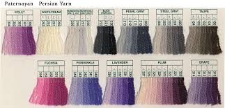 63 Paradigmatic Needlepoint Yarn Color Chart