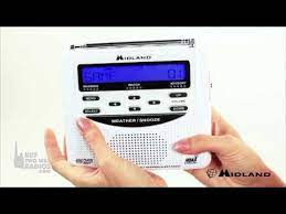 How To Program The Midland Wr 120 Weather Radio Youtube Weather Radio Radio Weather