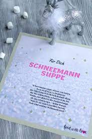 Stempelgummi unmontiert schneemannsuppe spruch grösse motiv ca. Snowman Soup Mit Etikettvorlage Kleine Geschenke Basteln Weihnachten Geschenke Zu Weihnachten Basteln Geschenke Weihnachten