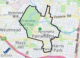Parramatta is a major commercial suburb and centre in greater western sydney, located in the state of new south wales, australia. Parramatta Cbd Suburb Map