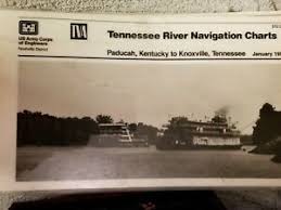 Details About Tennessee River Navigation Charts Paducah Ky To Knoxville Tn 1994 Softcover