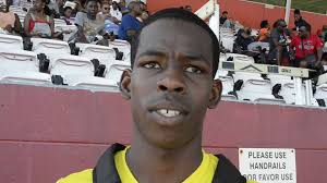 Daniel after winning B U20 Triple jump-2019 Carifta Trials