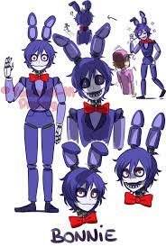 Fnaf Human Version Bonnie Anime Fnaf Fnaf Drawings Fnaf Art