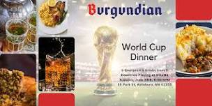 World Cup 5-Course Dinner feat Gillette-Bound Countries