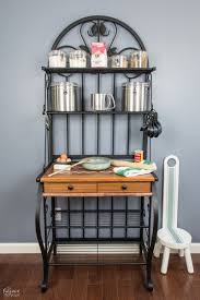 Historically, a baker's rack comes from the 17th century and it was used to store freshly baked bakery. Baker S Rack Makeover The Navage Patch