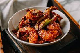 Ketchup Shrimp Stir Fry Bill S Mom S Recipe Food Shrimp Stir Fry Cooking Recipes