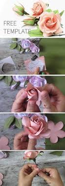 18 tutorials to make paper rose free templates step by step ペーパーフラワー diy 花のテンプレート 花の育て方