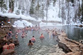 Strawberry Park Hot Springs In Steamboat Springs Colo Strawberry Park Hot Springs Rocky Mountains Colorado National Parks