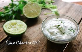 There are 90 calories in 1 tbsp (14 g) of stonewall kitchen cilantro lime aioli.: Cilantro Lime Aioli Big Flavor Simple Recipe Daily Appetite