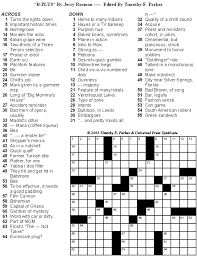 Crossword Puzzles To Print Volume 21 Crossword Puzzles Crossword Puzzles