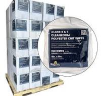 Polyester Lint Free Cleanroom Wipes 9x9 - 40 Cases