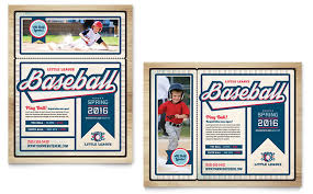 It gives an intimate touch if you have written the person's name and whom it is from by hand instead of. Baseball League Poster Template Design