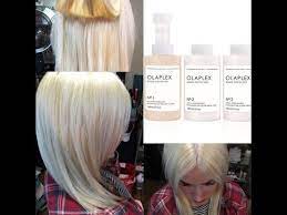 Olaplex Treatment Damaged Hair To Healthy Hair Bleached Hair Hair Treatment Damaged Bleach Damaged Hair