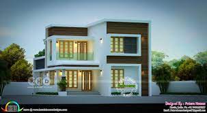 Flat roof roof house design. Beautiful Contemporary Flat Roof 1736 Sq Ft Kerala Home Design And Floor Plans 8000 Houses