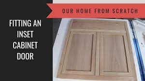 Ordered three of this for our bathroom renovation. How To Build A Cabinet Lesson 43 Fitting An Inset Door To A Face Frame Youtube
