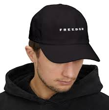 Embroidered Freedom Hat, Charlie Kirk Tribute Cap