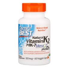 Dec 01, 2020 · a: Doctor S Best Natural Vitamin K2 Mk 7 Menaq7 Plus D3