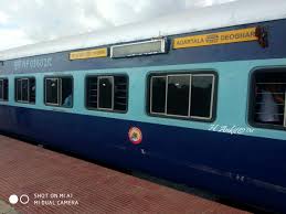 Deoghar Agartala Weekly Express 15625 Time Table Schedule