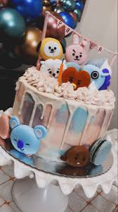Kpop bts icing image ombre cake. Great Bts Cake Great Birthday Ideas For Her
