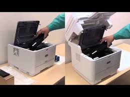 Windows 7, win vista, win xp. How To Install Toner In Oki Black And White Printers And Mfps Youtube