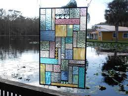 For harden grange, the house of textile merchant walter dunlop, near bingley in yorkshire, england. Buy Custom Made Stained Glass Panel Patchwork Quilt Window Valance Stained Glass Quilt Made To Order From Artfulfolk Stained Glass Custommade Com