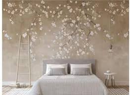 Spring wind rips cherry blossom tree. Hanging Cherry Blossoms Flowers Tree Wallpaper Wall Mural Etsy In 2020 Wall Wallpaper Tree Wallpaper Wall Murals