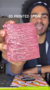 Reflective Grating Effect Meat