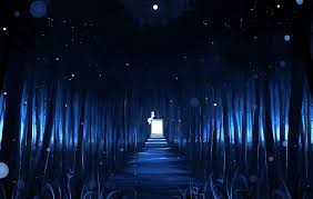 Only the best hd background pictures. Dark Blue Anime Wallpapers Wallpaper Cave