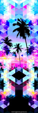 Maybe you would like to learn more about one of these? Venice Palm Yoga Mat C Wallpaper Pretty Wallpapers Emoji Wallpaper