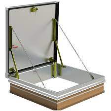 Type e roof hatches, 36 x 36 (914mm x 914mm), are ideal for applications requiring roof access slightly larger than the typical 36 x 30 opening. Type F Roof Hatch Equipment Access