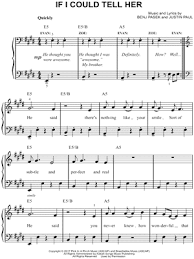 If I Could Tell Her From Dear Evan Hansen Sheet Music In E Major Transposable Download Print Trumpet Sheet Music Clarinet Music Sheet Music
