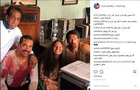 شاهد أمير كرارة والفنان العالمي سكوت آدكنز في كواليس حرب كرموز
