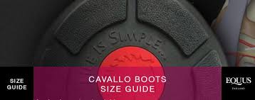 Cavallo Boots Size Guide Equus