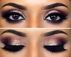 Makeup Smokey Eyes Fur Braune Augen Makeup And Eye Anleitung Augen Make Up In Dunkelgrau Und Lilat Makeup For Brown Eyes Smokey Eye For Brown Eyes Smokey Eye