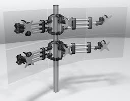 Something that serves as a support, setting, or backing: Monitor Mounting Universal Vesa Mount