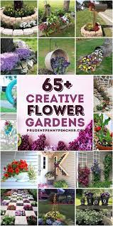 65 Creative Diy Flower Garden Ideas Beautiful Flowers Garden Flower Garden Flower Planters